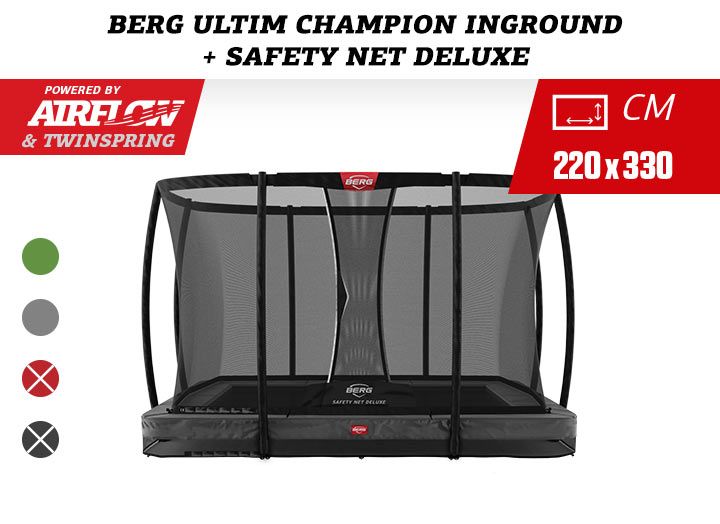 BERG Ultim Champion InGround 330 Grey