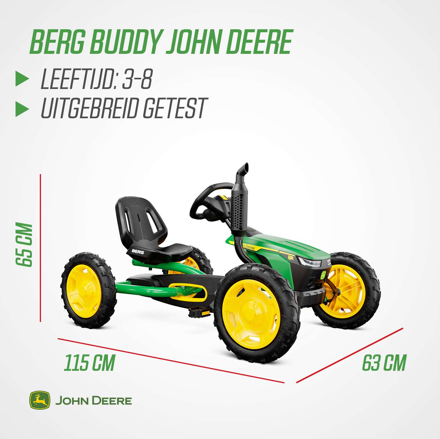 BERG Buddy John Deere BERG Buddy John Deere