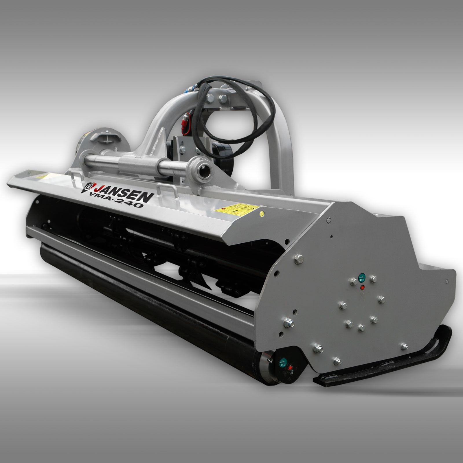 Jansen Klepelmaaier VMA-240, 232cm PTO Side-shift Mulcher