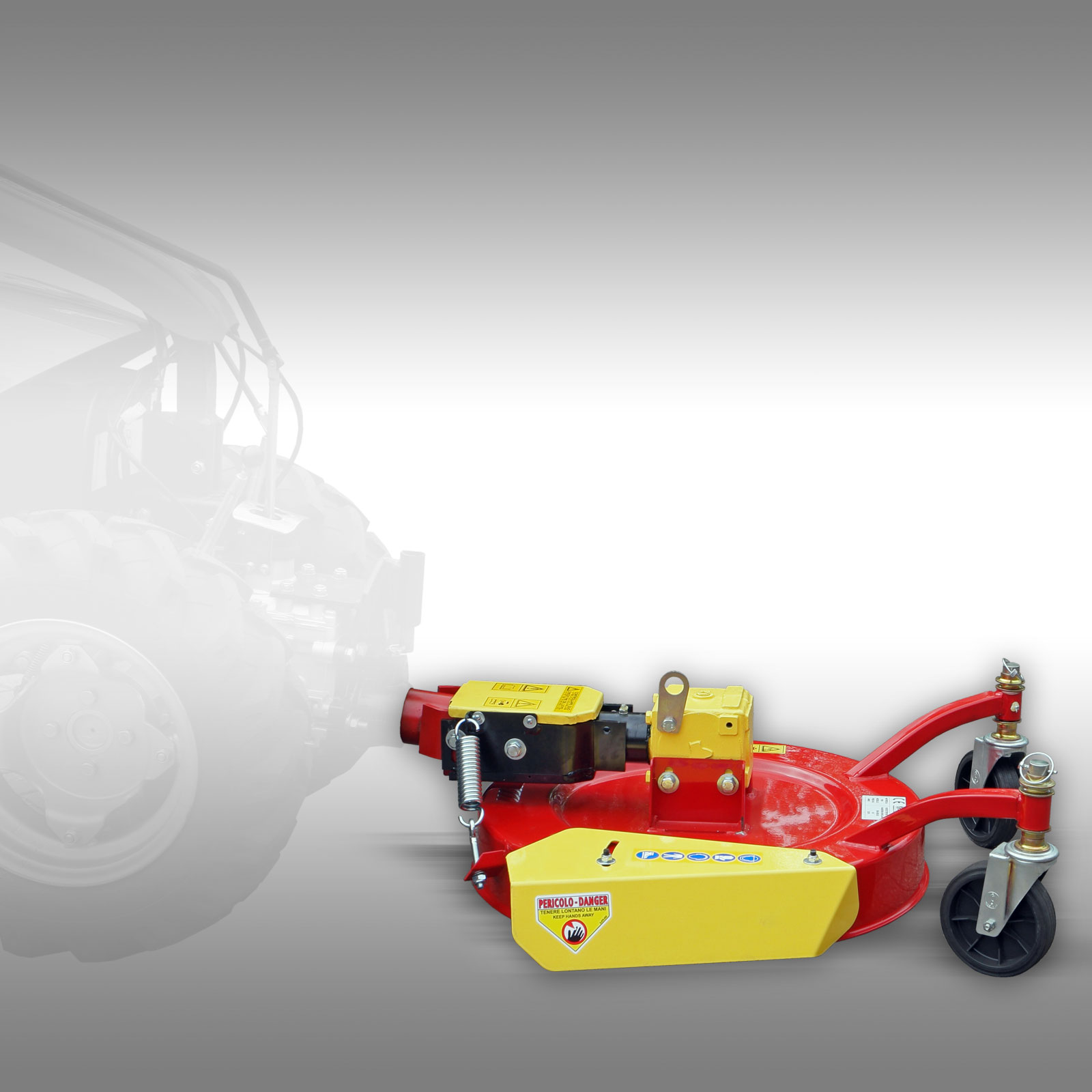 Klepelmaaier 60 cm voor Jansen MGT-800D 2-wieltractor