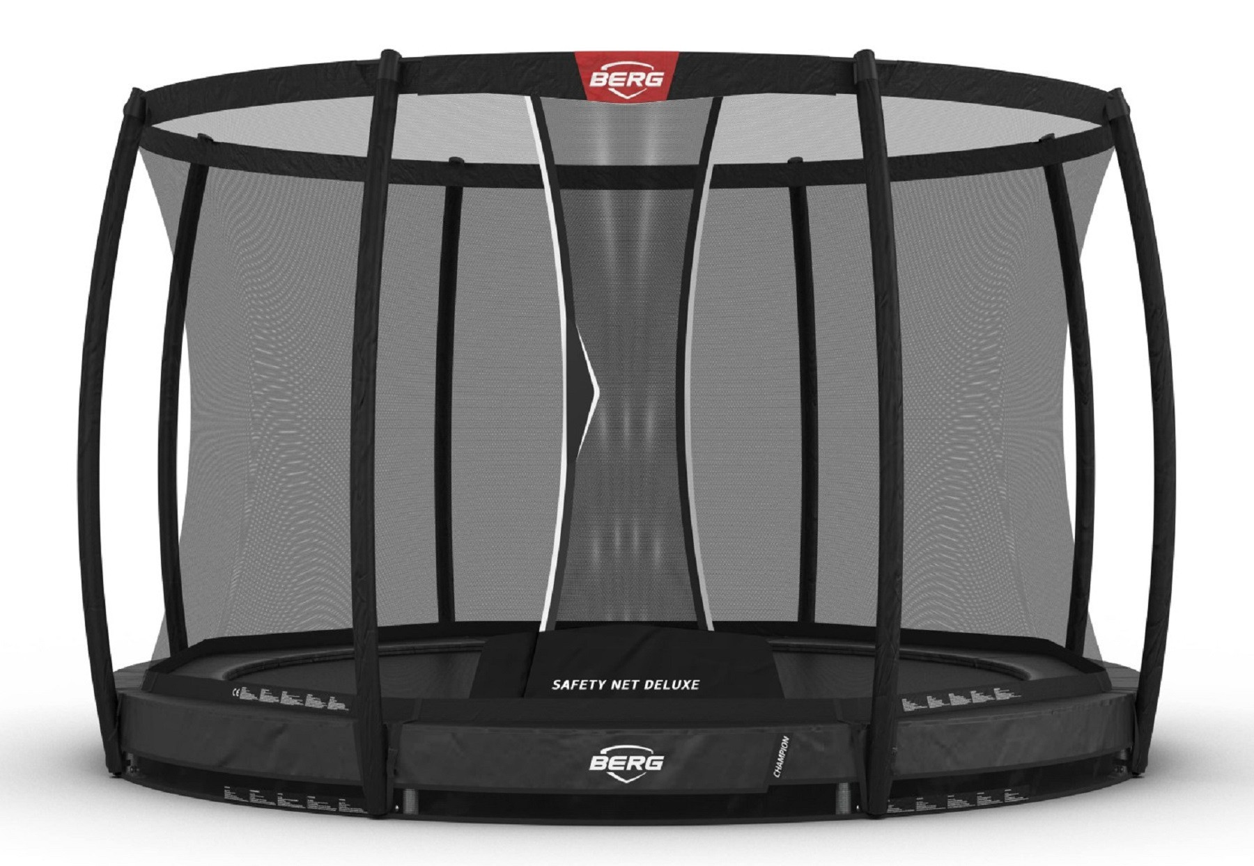 BERG Trampoline InGround Champion + Safetynet Deluxe XL 430