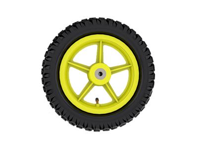 Wiel geel 12.5x2.25-8 all terrain