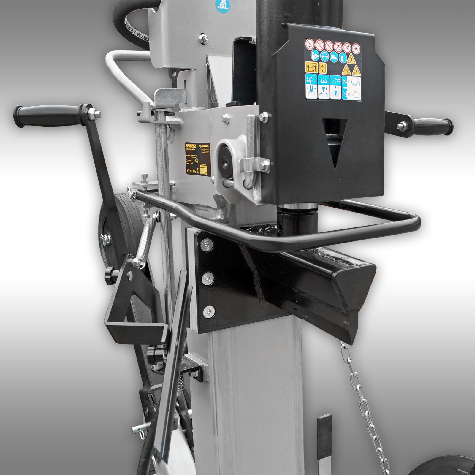 Houtklover Jansen TS-30, 30 t (aftakas),