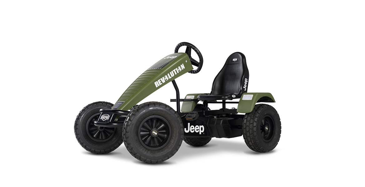 Jeep® Revolution pedal go-kart XXL E-BFR