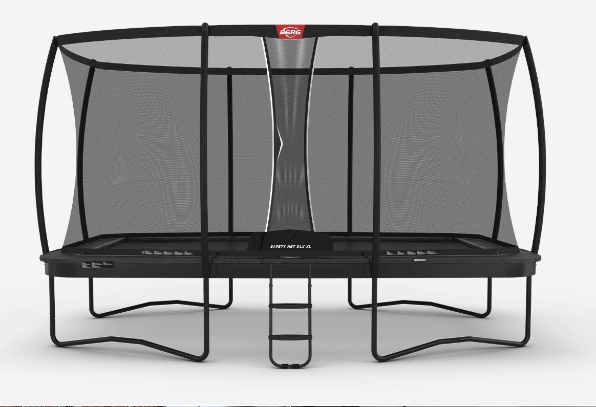 Berg Ultim Champion Regular Trampoline + Safetynet Deluxe 330-410-500