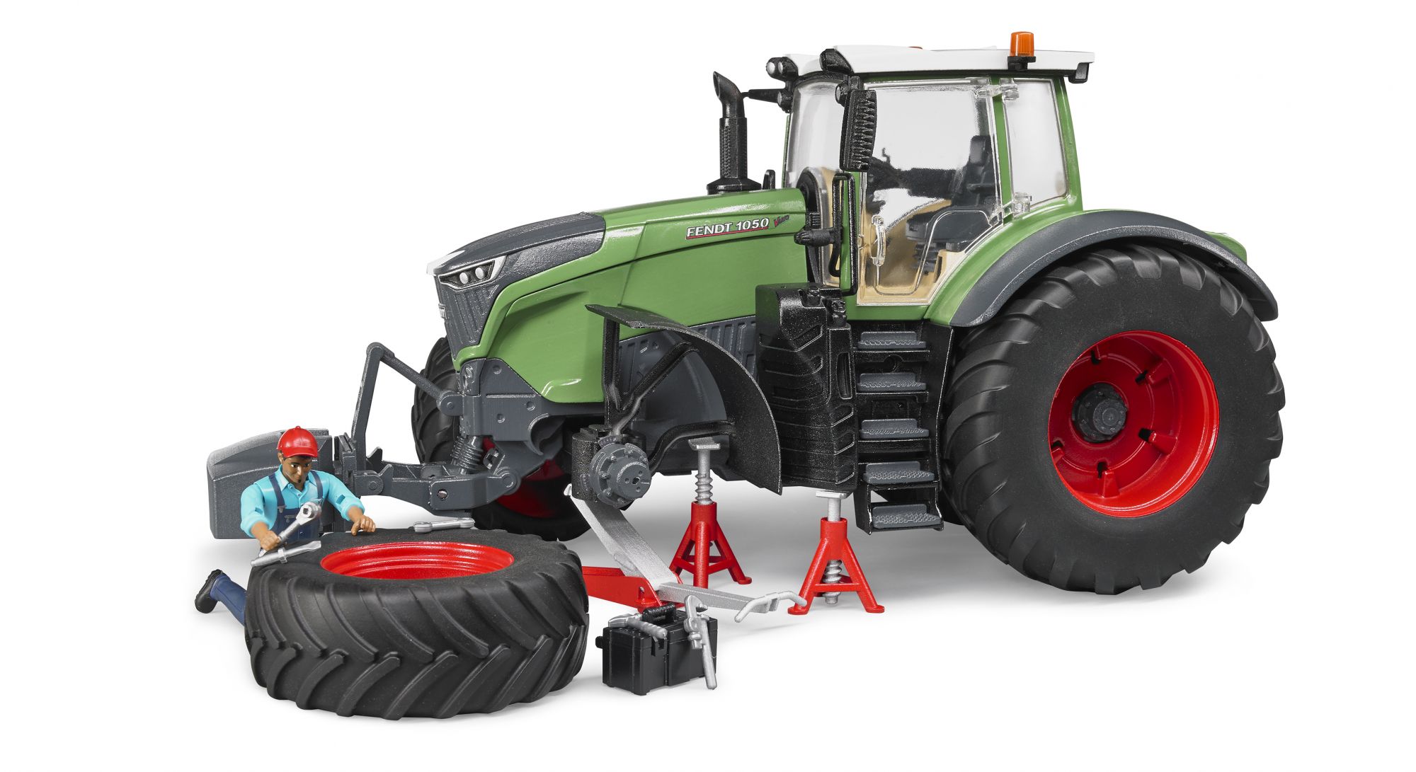 Fendt 1050 Vario met monteur en accessoires 1:16