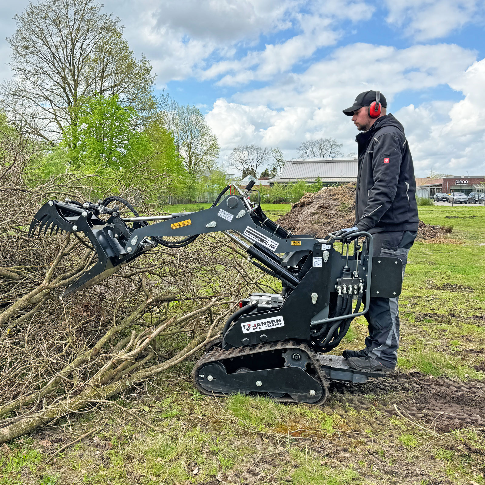Grijpbak voor lader Jansen KL-200