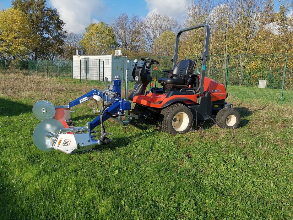 KEMA frontmaaier (portaal) Kommunal Dubbelemessenbalk Bidux Hydraulische/PTO