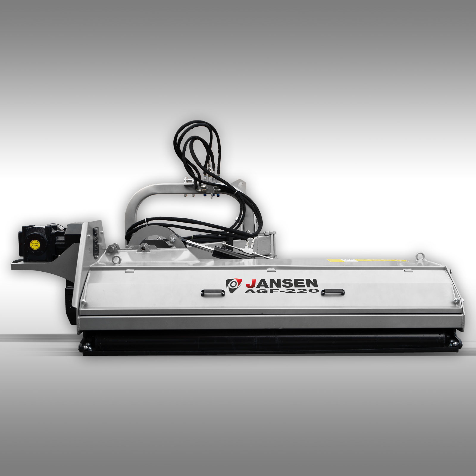 Jansen Klepelmaaier Bosmaaier AGF-220, 218cm PTO Side-shift (Verstek)