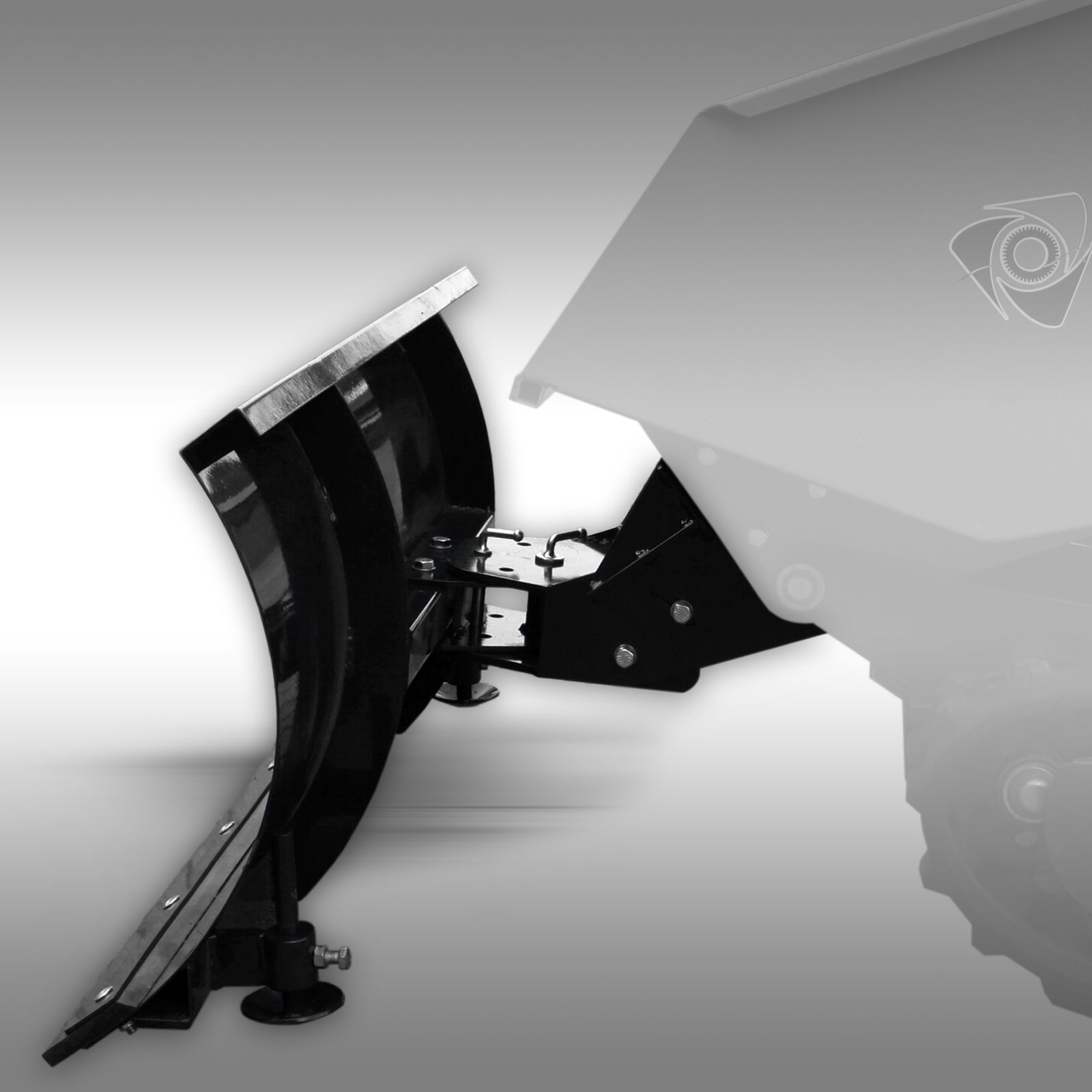 Sneeuwschuiver voor rupsdumper Jansen RD-200, RD-300 en RD-500