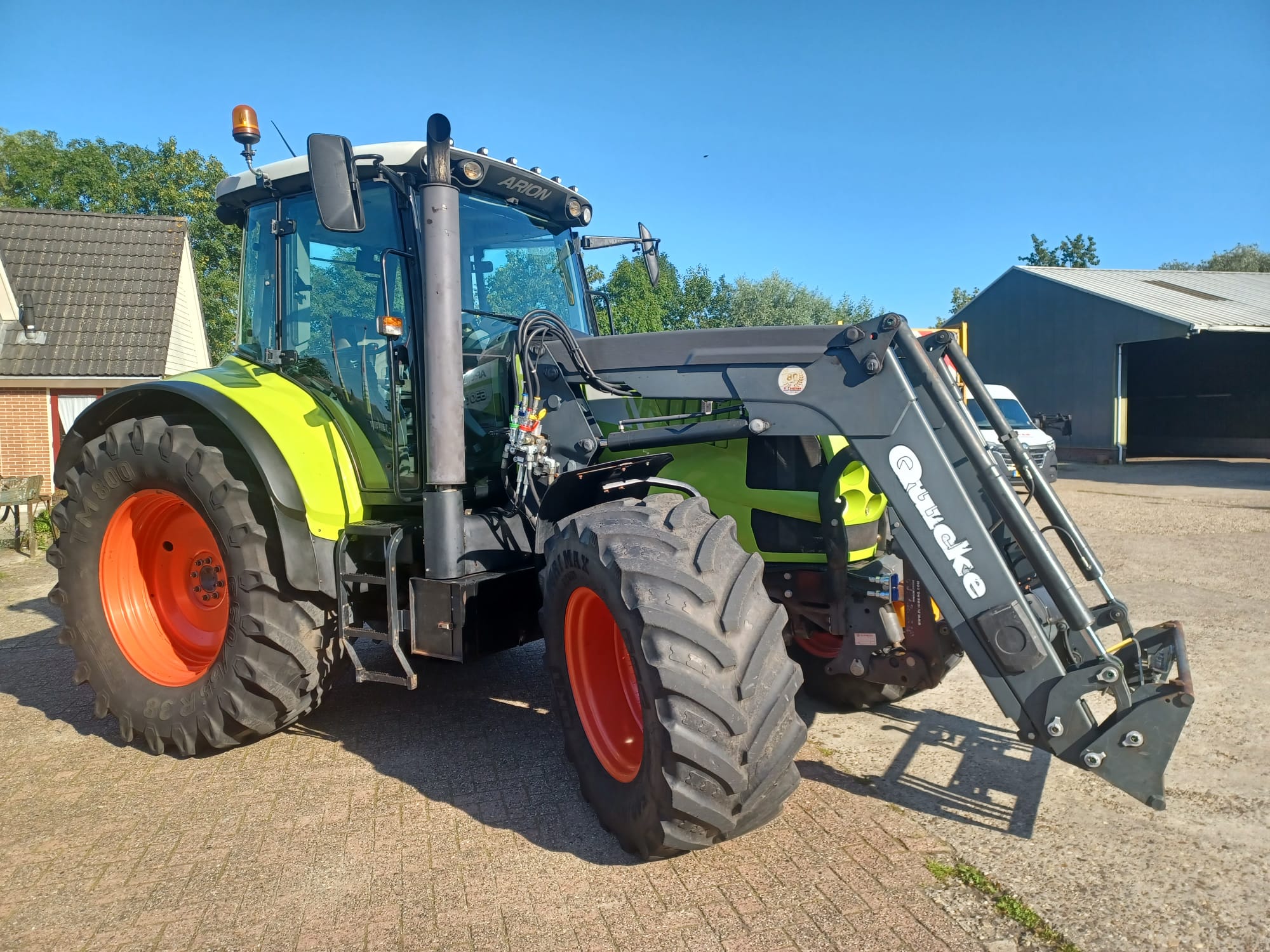 Afgeleverd Claas Arion 630C