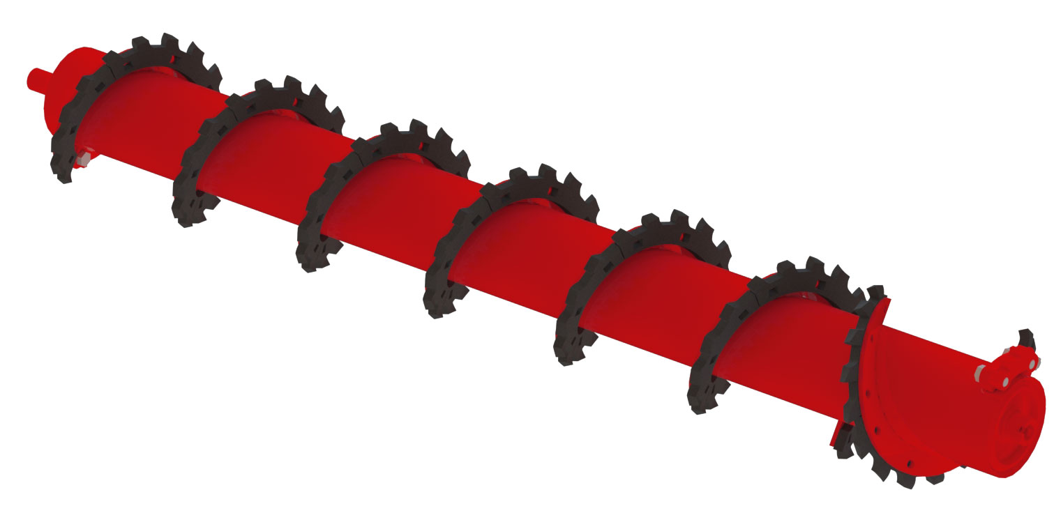 Humus vijzelmaaier PS -serie Bosbouw mulcher