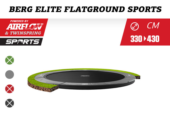 BERG Elite FlatGround 430 Grey