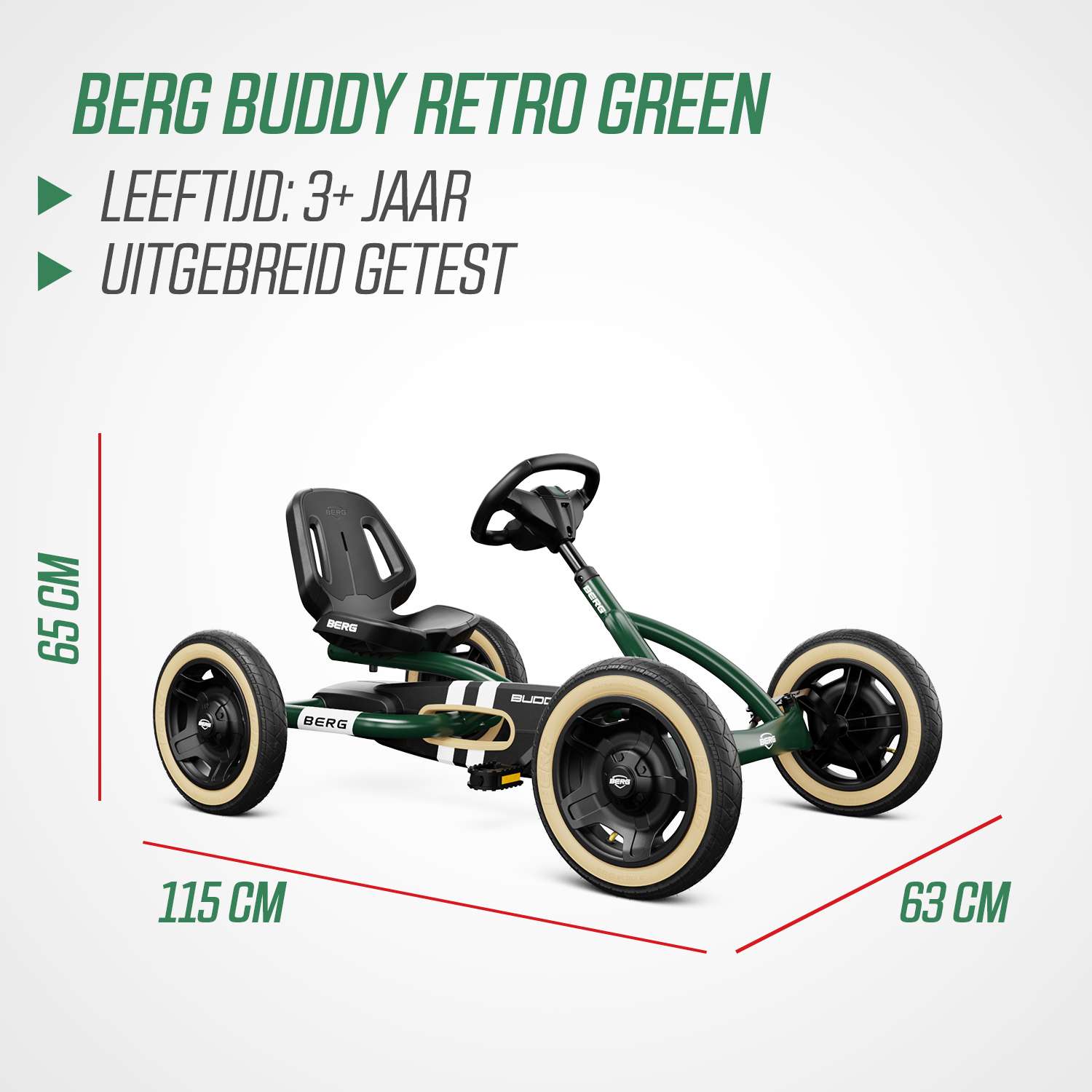 BERG Buddy Retro Green