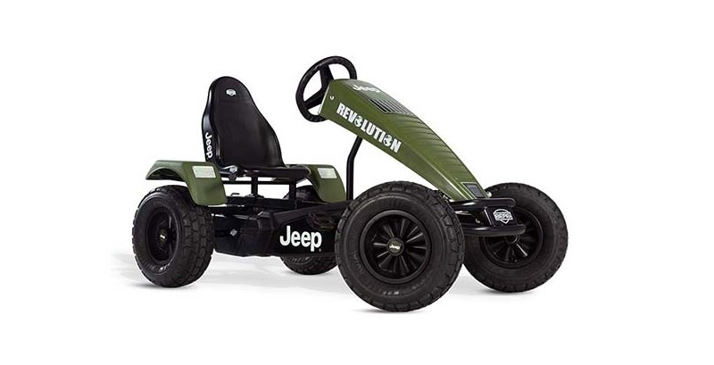 Jeep® Revolution pedal go-kart XXL E-BFR