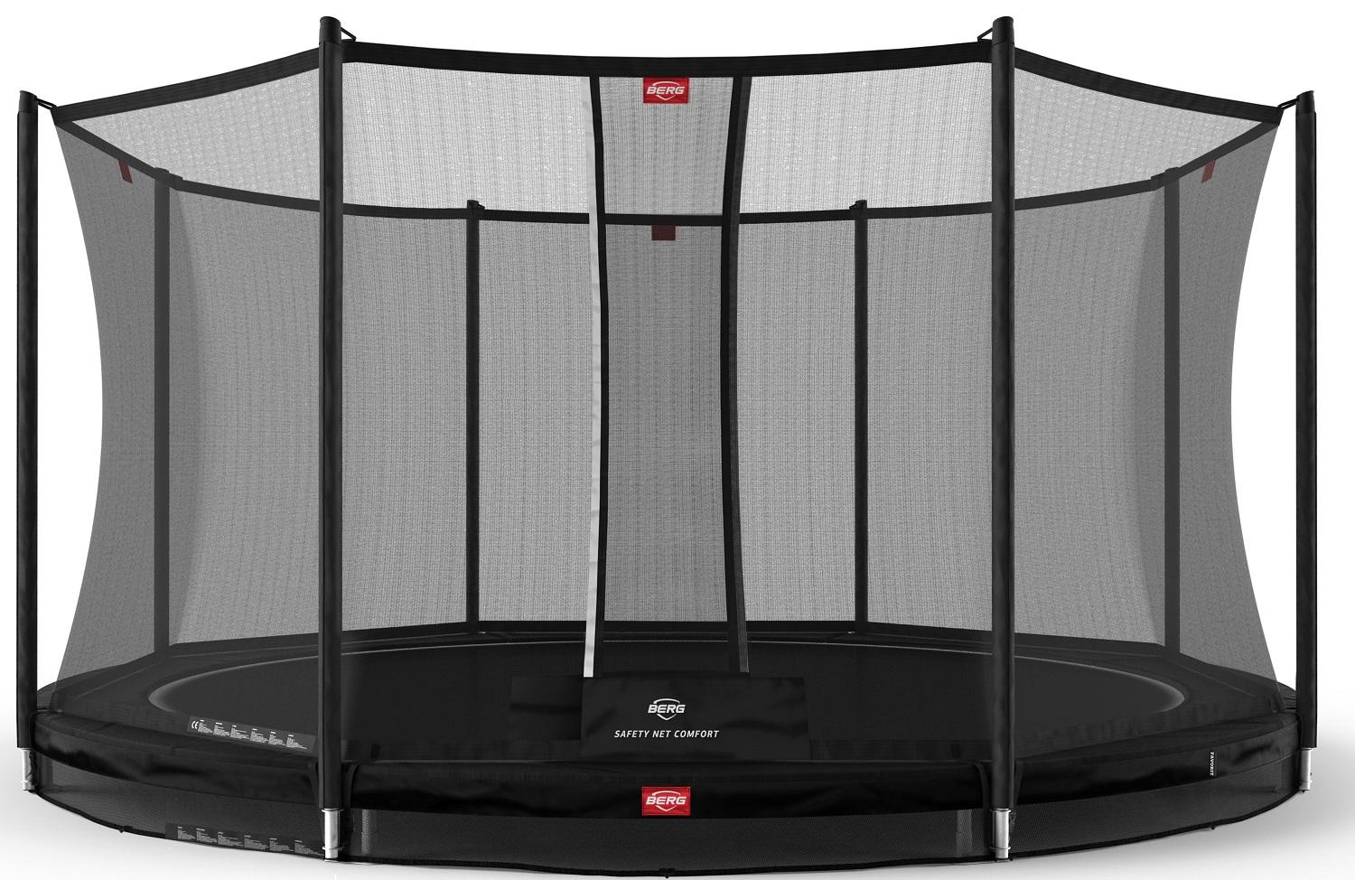 BERG Trampoline InGround Favorit + Safetynet Comfort 200
