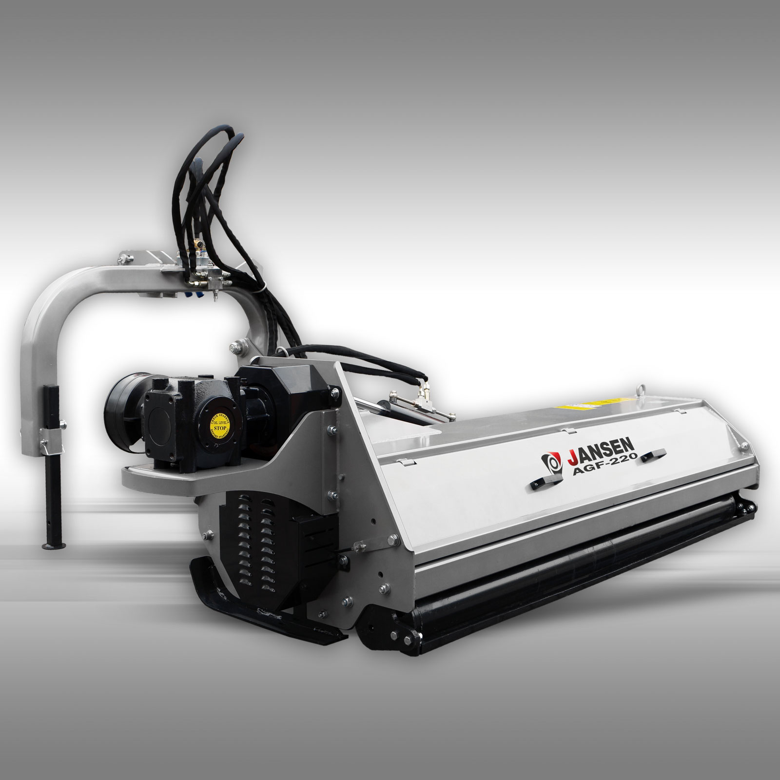 Jansen Klepelmaaier Bosmaaier AGF-220, 218cm PTO Side-shift (Verstek)