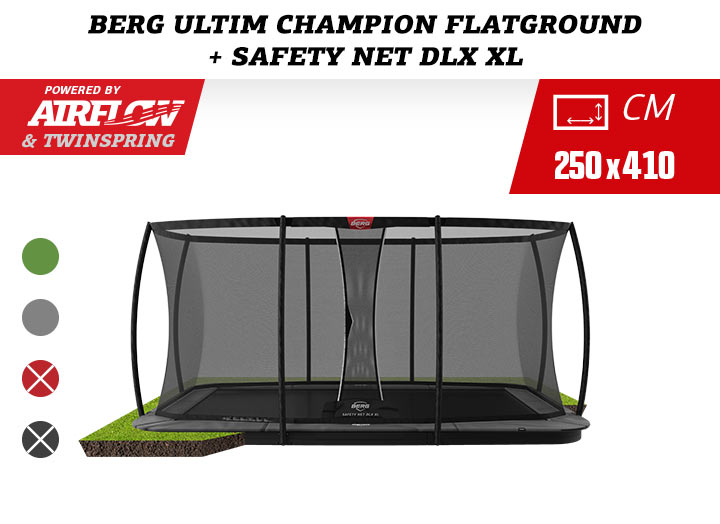 BERG Ultim Champion FlatGround 410 Grey
