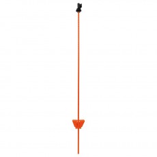 Veerstalen paal oranje 1,00m (1)