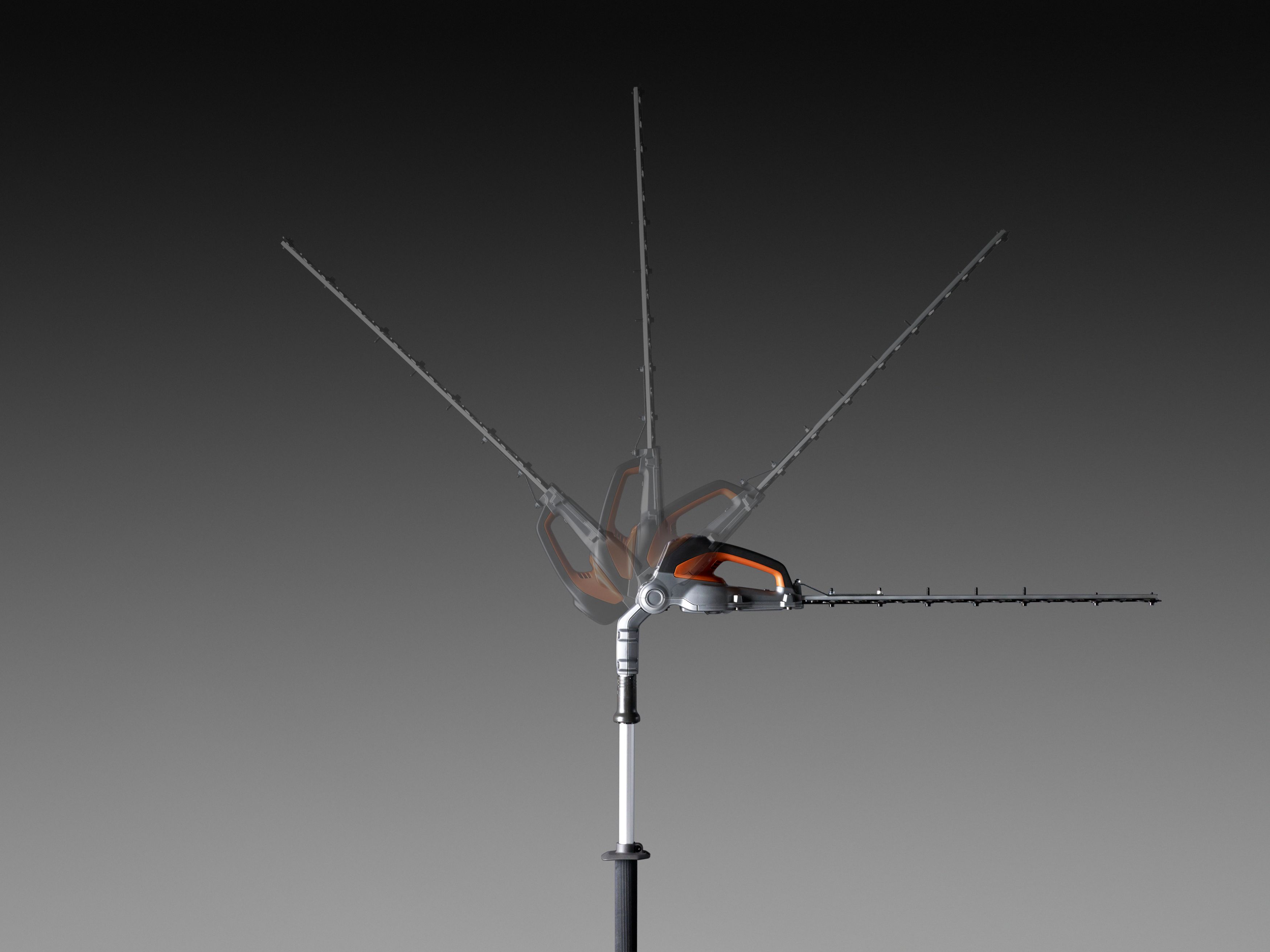 520 iHT4,telescopische heggenschaar