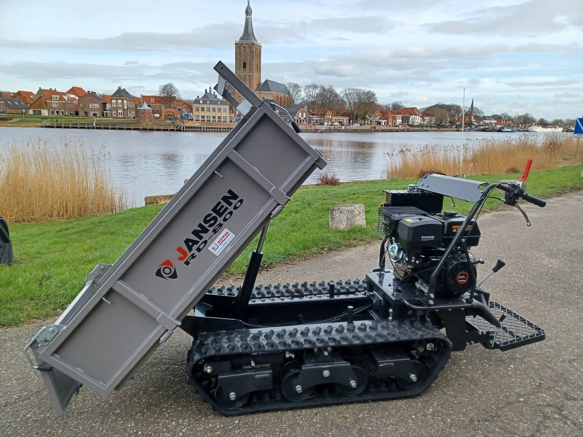 Jansen RD-800 rupsdumper hydr. kiepbak