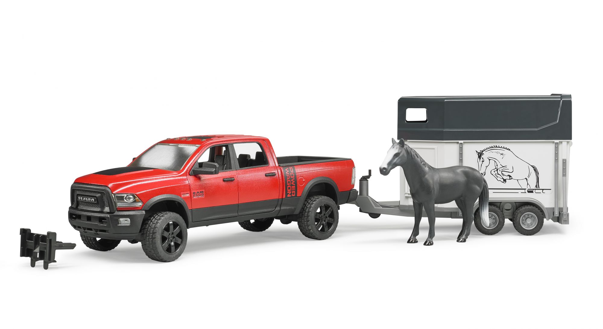 RAM 2500 Power wagon met paardentrailer