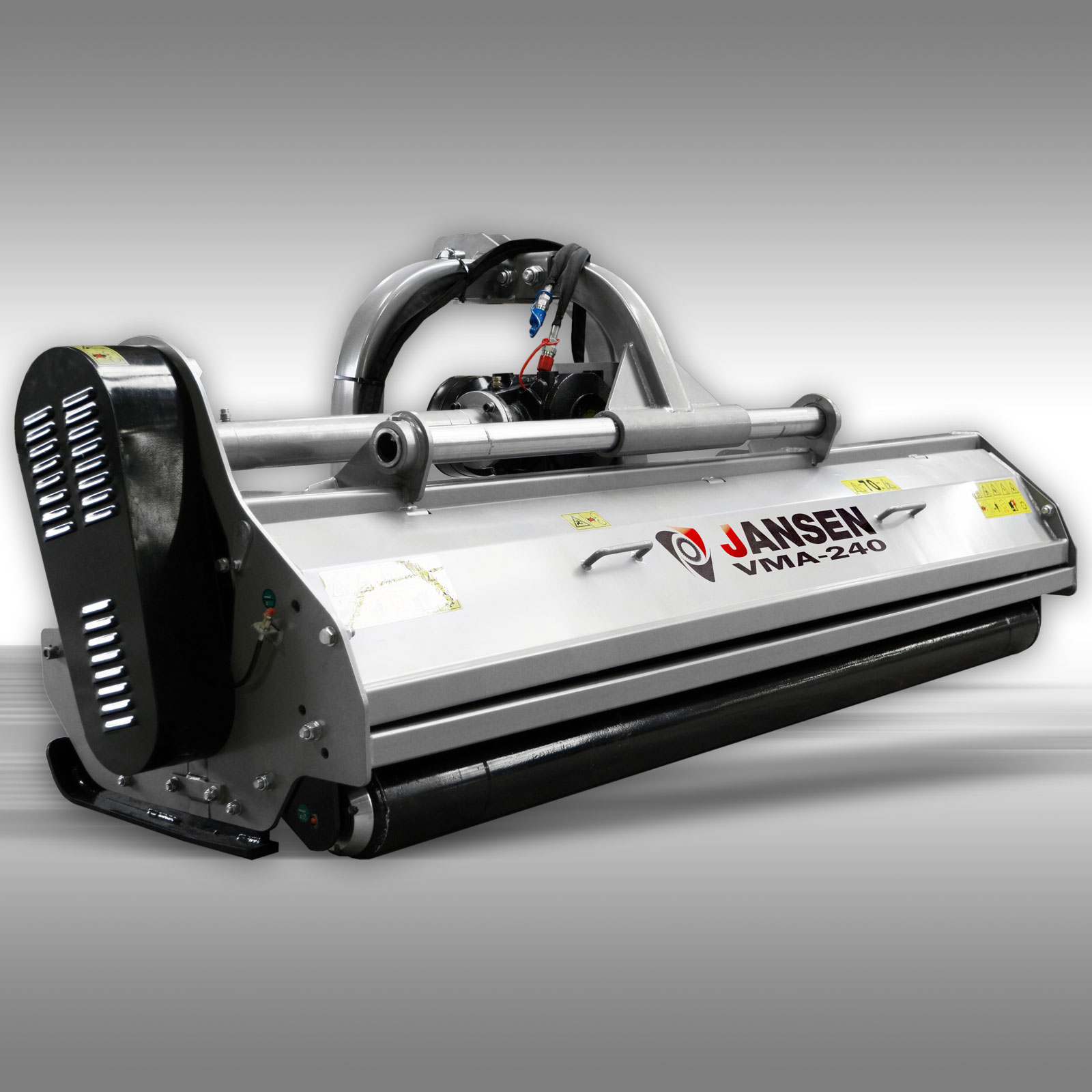 Jansen Klepelmaaier VMA-240, 232cm PTO Side-shift Mulcher