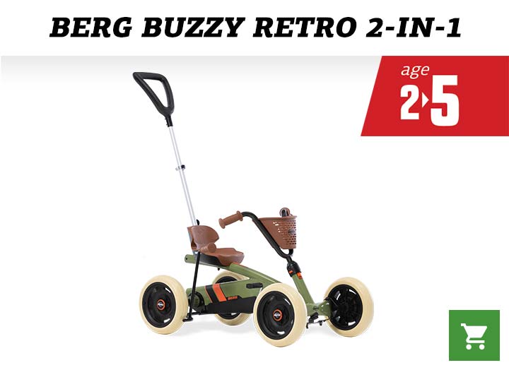 BERG Buzzy Retro 2-in-1 Green