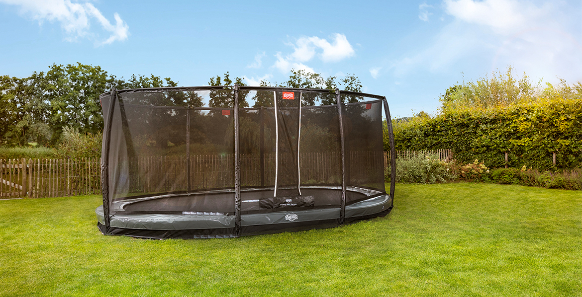 BERG Grand Elite InGround 520 Grey + Saf